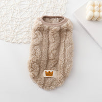 Pet Clothes Thermal Knitting Thickened Vest