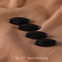 Oval Needle Color Muslim Headscarf Needle Scarf