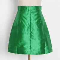 Women's Three-dimensional Nail Flower A- Line Skirt