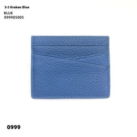 Leather Oil Edge Oblique Thin Bank Card Holder Soft Cowhide Document Package
