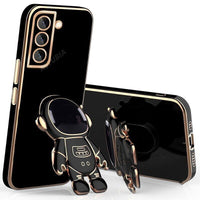 Electroplating Astronaut Silicone Phone Case All Inclusive