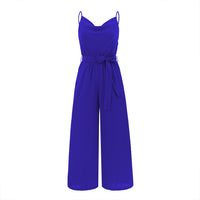 Women's Slim-fit Wide-leg Jumpsuit
