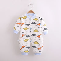 Children's Fashion Combed Cotton Printed Jumpsuit