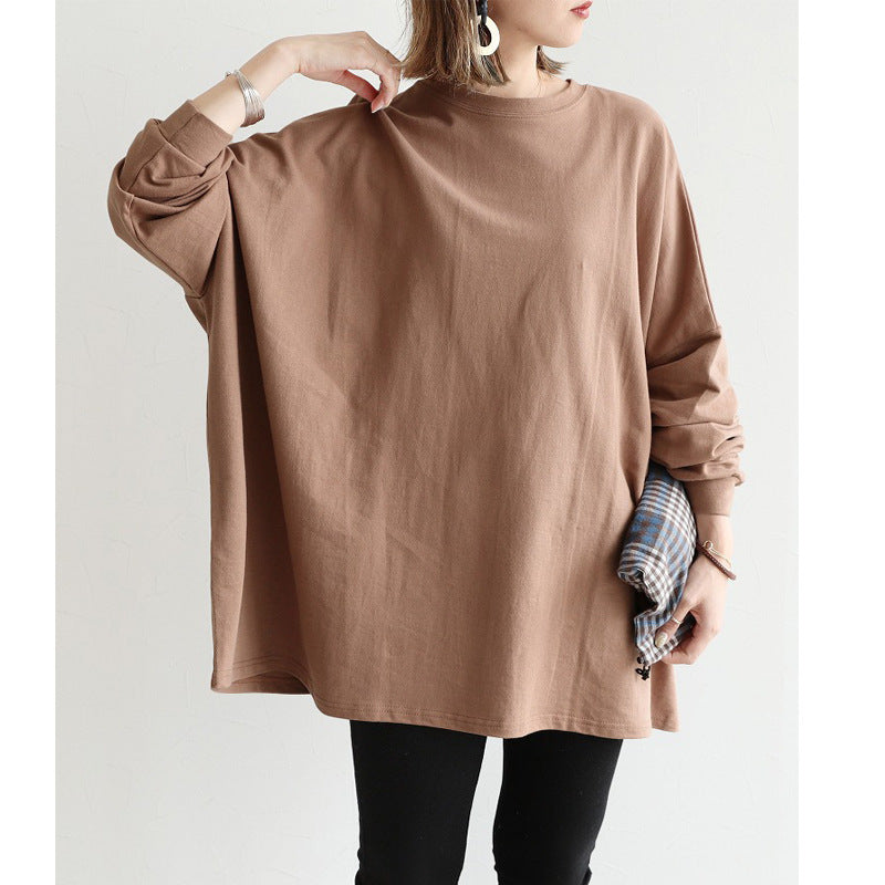 Women's Loose Mid-length Sweater