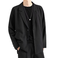 Casual Loose Trendy Pu Shuai Simple Men's Jacket
