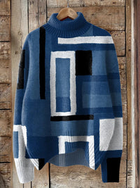 Christmas Women's Printed Wear Turtleneck Sweater