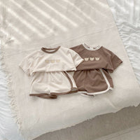 Baby Short Sleeve T-shirt Children's Shorts Two-piece Suit