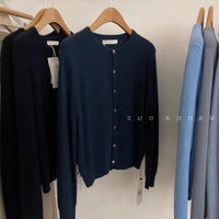 Raccoon Velvet Short Thickened Coat Cardigan Women's Design Sense Niche Small Wool Sweater