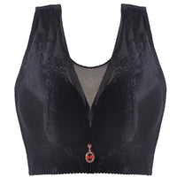 Plus Size Big Cup Push Up Adjustable Bra Without Steel Ring