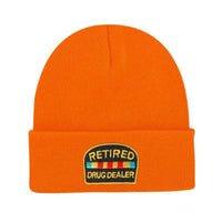 Embroidery Knitted Hat Personality Street Windproof And Warm