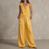 Sexy Urban-Style Loose-Fit Sleeveless Pantsuit