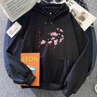 Womens Fashionable Printed Casual Loose Hoodie