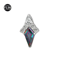 Versatile Minimalist Kite-shaped Rhombus Earring Studs