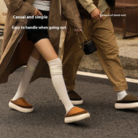 New Non-slip Plus Velvet Slippers For Women