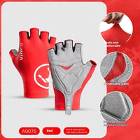 Spring And Summer Outdoor Mountain Bike Riding Gloves Thin Shock Absorption
