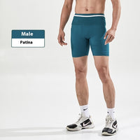 Men's And Women's Same Four-point Running Shorts Sports Quick-drying Compressed Pants