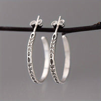 European And American-style Trendy Circular Earrings Bohemian Vibe