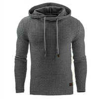 European And American Men's Jacquard Sweater Hooded