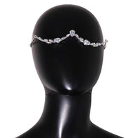 Hand-inlaid Rhinestone Special Interest Light Luxury Dancing Face Decorative Chain