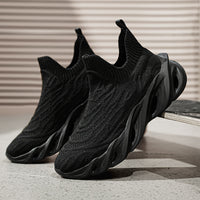 New Summer Flyknit Mesh Breathable Soft-Soled Sock Shoes