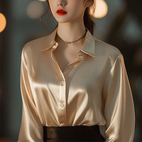 Fashionable And Chic French Women's Shirt