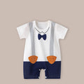 Thin Women's Short Sleeve Newborn Baby Child Jumpsuit Romper