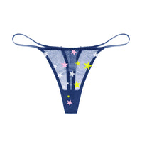 Sheer  Thin  Low-rise Womens Thong