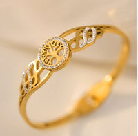 18k Gold High-end Diamond-encrusted Bracelet That Wont Fade