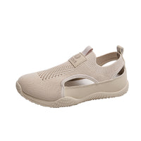 Casual Hollow All-matching Flying Woven Women's Shoes