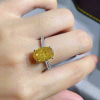 Fashionable Personality Gold-plated Female Diamond Ring
