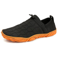Men's Slip-on Breathable Flyknit Soft Bottom Indoor Fitness Shoes