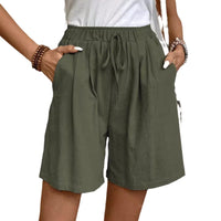 Ice Silk Wide-leg Shorts Casual And Versatile
