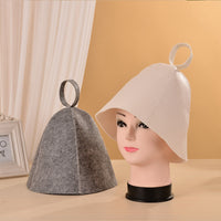 Thickened Felt Sauna Sweating Hat