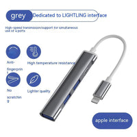 Lightning Interface Expansion Dock Mouse Keyboard OTG Adapter Typec
