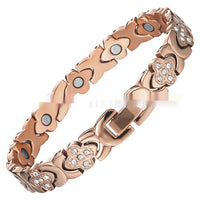 Titanium Steel Bracelet For Fashionable Lucky Clover Design In Stainless Steel