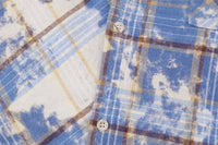 Fashion Personality Plaid Tie-dyed Shirt For Men