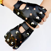 Fashion Personality Men's Gloves Rivets Are Not Mainstream