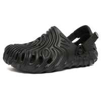 Fashion Summer New Casual Men's Shit Feeling Closed-toe Slippers