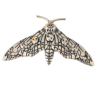 Retro Insect Barrettes Back Head Moth Spring Temperament Bangs Girl Hair Accessories