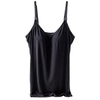 Pregnancy Pregnant Woman Breastfeeding Cotton Camisole With Chest Pad