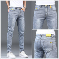Thin Men's Slim Fit Ripped Leisure Trousers