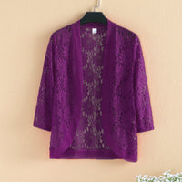 Sun Protection Clothing Lace Thin Coat Women's Top