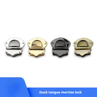 Leather Luggage Zinc Alloy Die Casting Duck Tongue Lock