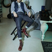 Men's Leather Shoes New First Layer Cowhide Business Suits Men's Leather Shoes