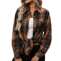 Women's Long Sleeve Retro Versatile Hong Kong Style Stylish Shirt