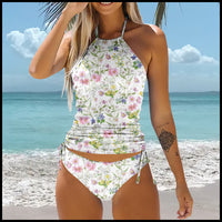 Pattern Bikini Beach Swimsuit Suit
