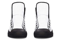 Printed Couple High Top Canvas Shoes