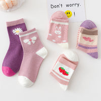 Middle Tube Socks Girls Socks Spring And Autumn Elementary School Socks Winter