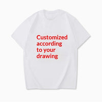 Team Uniform Summer Loose Men's And Women's Round Neck Printed Logo Short Sleeved T-shirt
