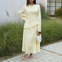 Womens Stylish Casual And Elegant Patchwork Dress